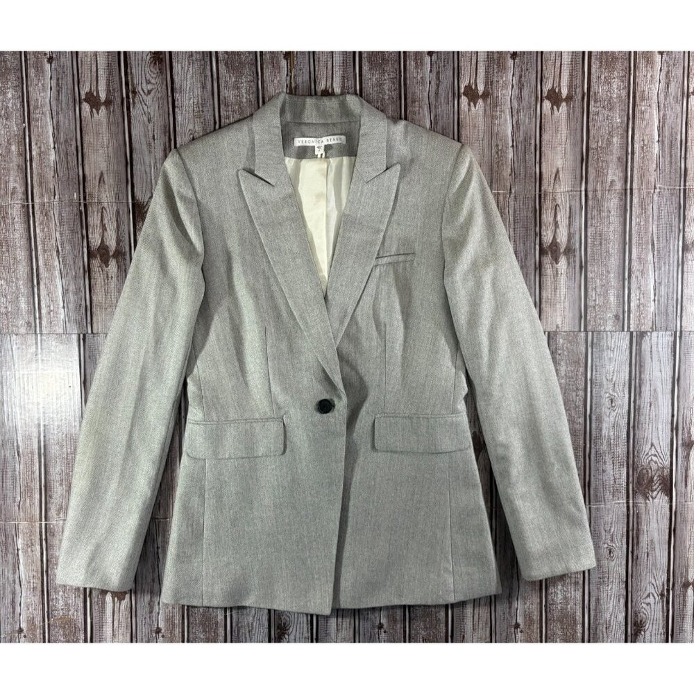 Veronica Beard Gray Blazer